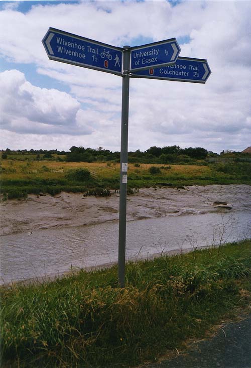 Wegbeschilderung;
